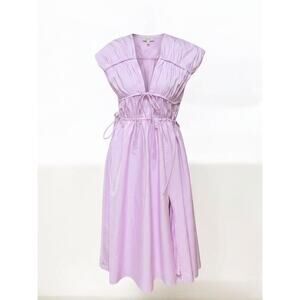 NWT ASTR The Label Midi Pleated Dress Size S